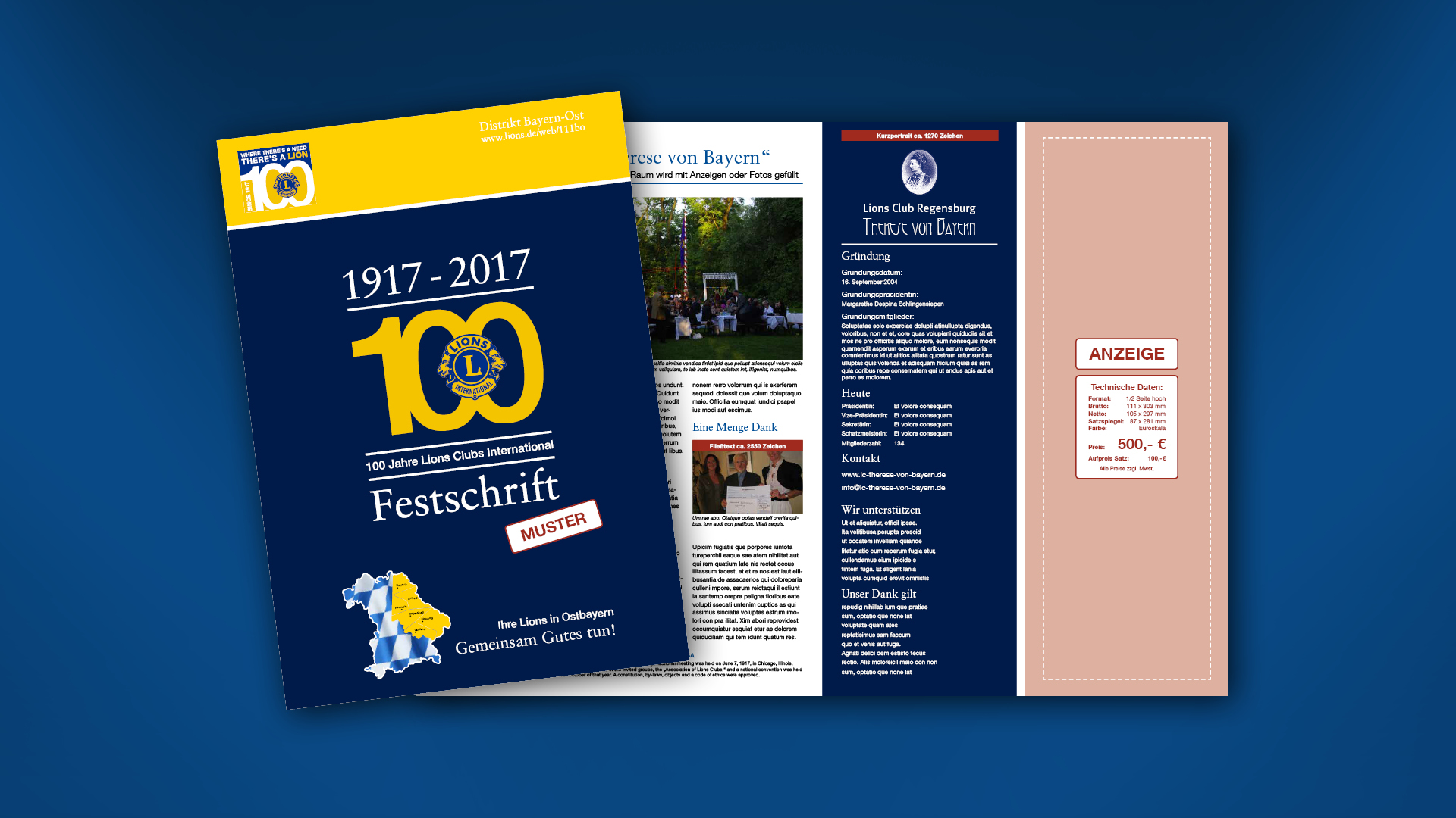 LIONS BO | Mediadaten Din A4 Infobroschüre