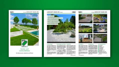 Broschüre A4 | Garten- und Landschaftsbau | 1 von 2